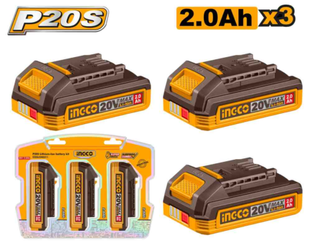 P20S Lithium-Ion battery kit - COSLI240311E - INGCO