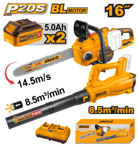 Cordless 2 pcs combo kit - COSLI240463E - INGCO