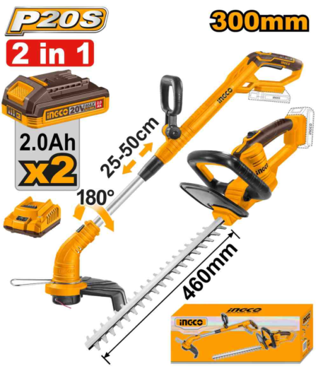 Cordless 2 Pcs combo kit - COSLI240585E - INGCO