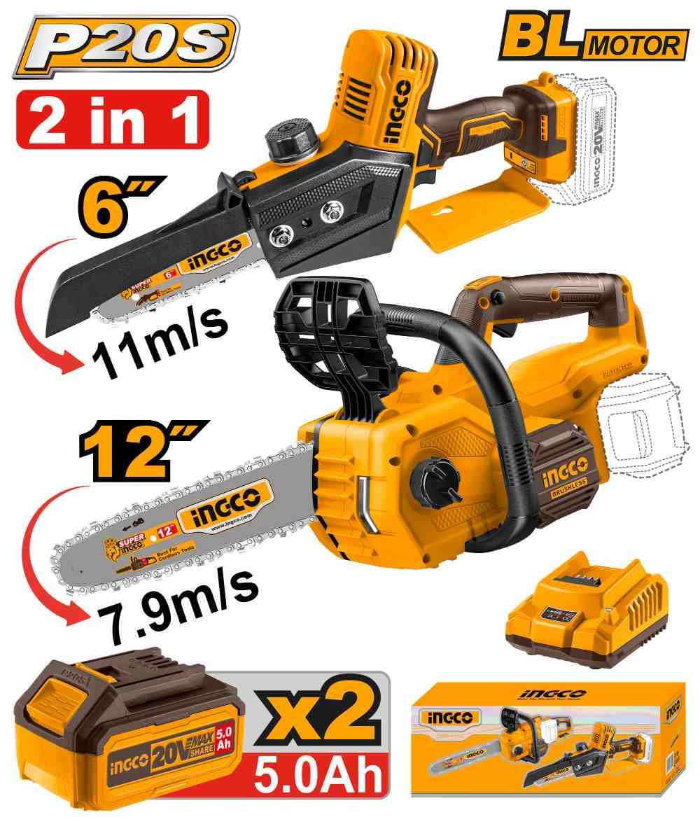 Cordless 2 Pcs combo kit - COSLI240788E - INGCO