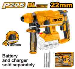 Cordless rotary hammer - CRHLI2201 - INGCO