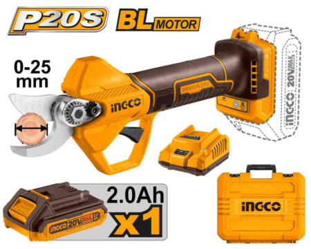 Cordless gauge straight shear - CSSLI202581 - INGCO