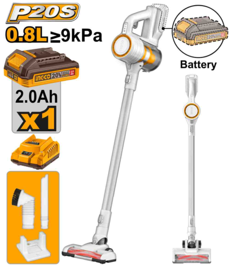 Cordless vacuum cleaner - CVLI2006 - INGCO