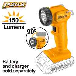 Cordless work lamp - CWLI2023 - INGCO