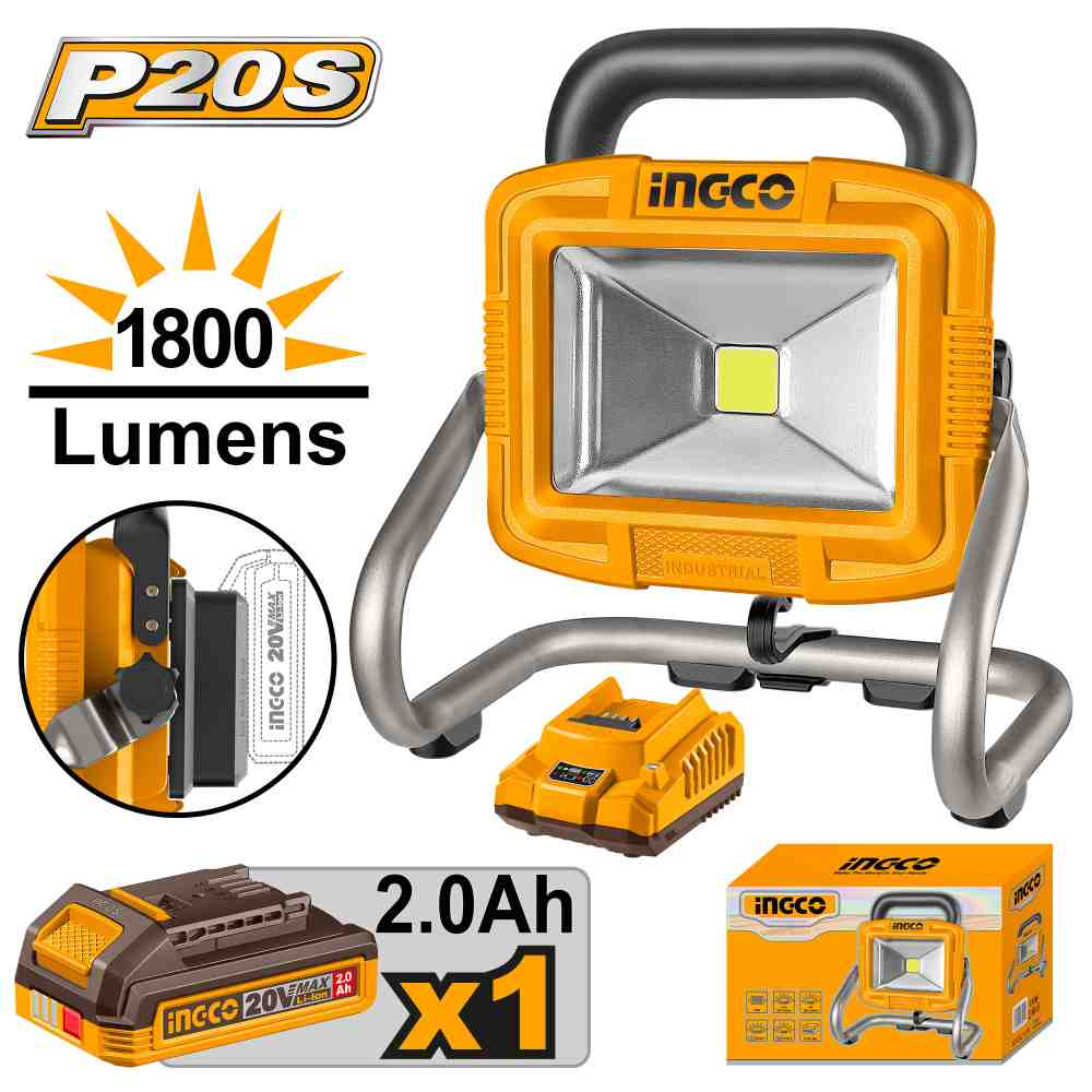Cordless portable lamp - CWLI20258 - INGCO
