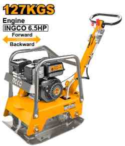 Gasoline reversible plate compactor - GCP125-2E - INGCO