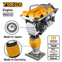 Gasoline tamping rammer - GRT75-2E - INGCO