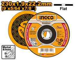 Abrasive metal cutting disc - MCD302303 - INGCO