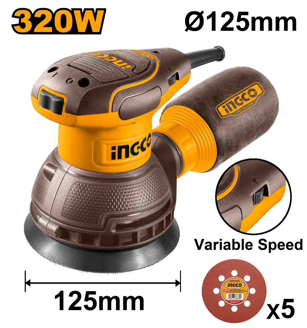 Rotary sander - RS3216 - INGCO