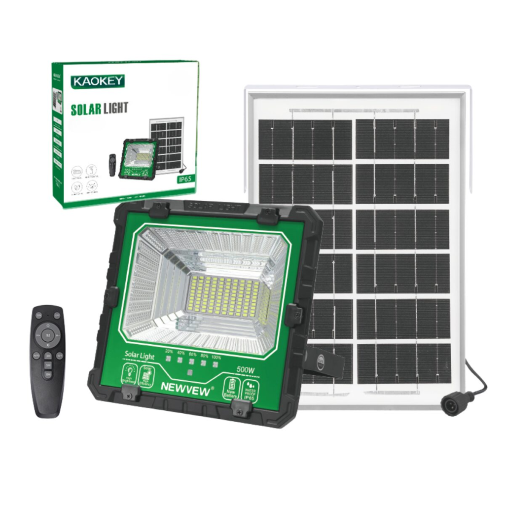 Ηλιακό Φωτιστικό Εξωτερικού Χώρου LED 650lm 5W IP65 με Τηλεχειριστήριο YM-P705 - KAOKEY