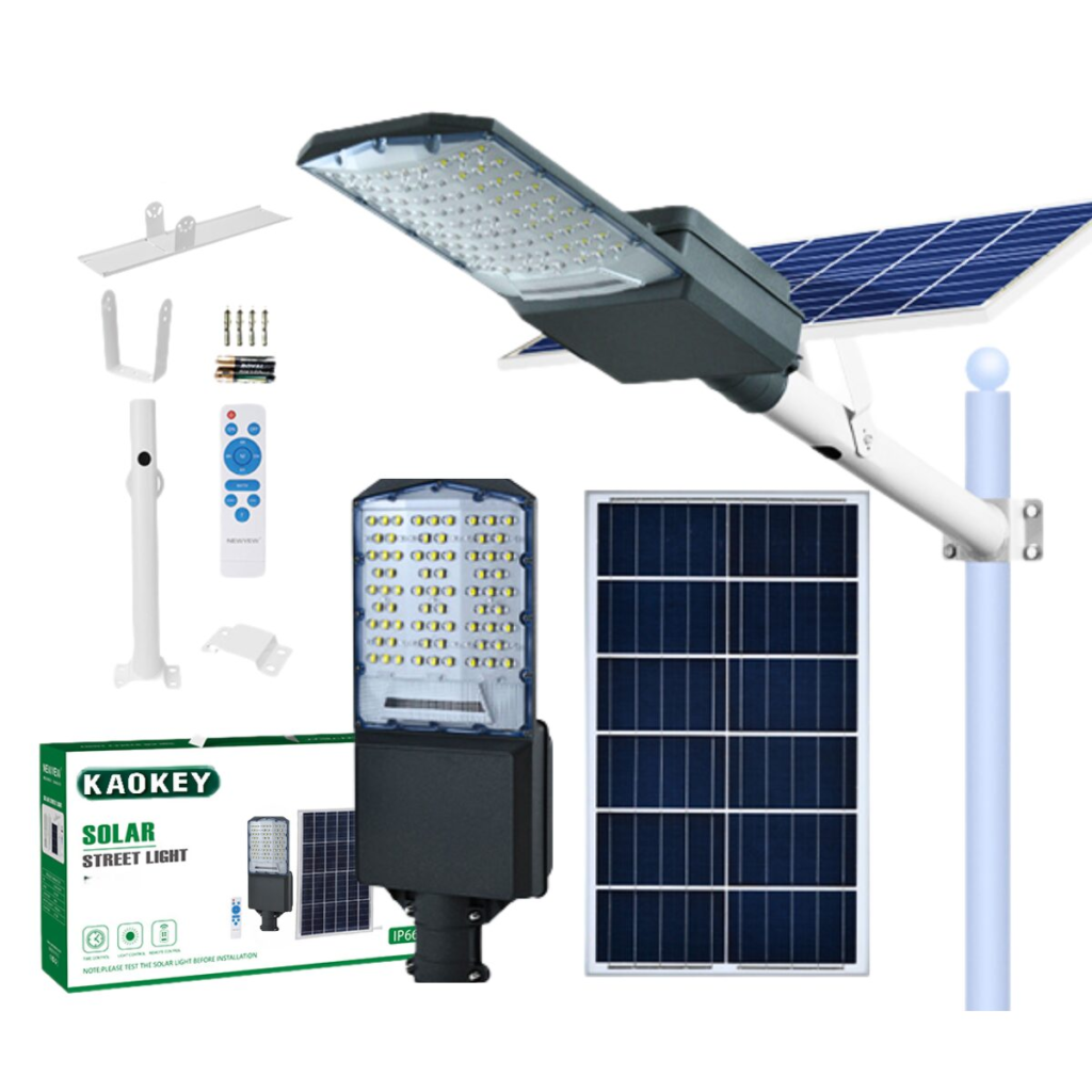 Ηλιακός Προβολέας Οδοφωτισμού LED 5200lm 21W IP65 με Τηλεχειριστήριο YM-L629 - KAOKEY
