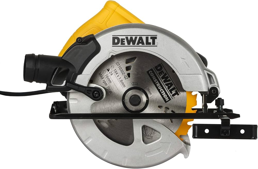 Δισκοπρίονο Χειρός 1350W 184mm — Βάθος Κοπής 65mm, Κλίση έως 48° - DWE560 - DEWALT
