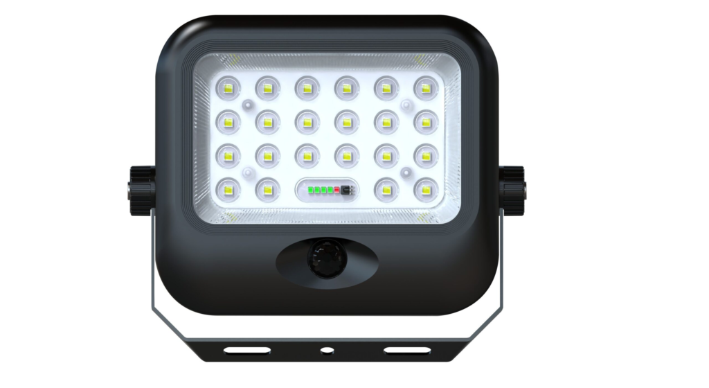 Ηλιακός Προβολέας LED 8W IP65 με Αισθητήρα & Τηλεχειριστήριο 3CCT — Optonica