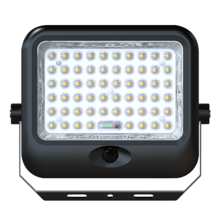 Ηλιακός Προβολέας LED 12W IP65 με Αισθητήρα & Τηλεχειριστήριο 3CCT — Optonica