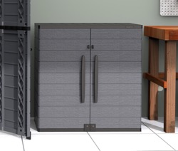 Duramax Cedargrain Short Vertical Cabinet - Grey - IDMOFST003CG