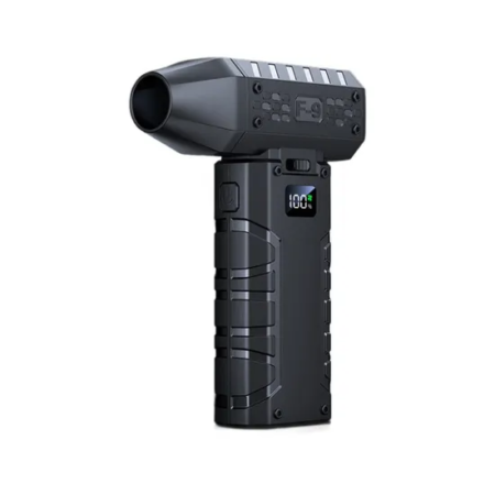 Mini Turbo Jet Fan – Ασύρματος Ανεμιστήρας Υψηλής Ισχύος με Φακό & Οθόνη