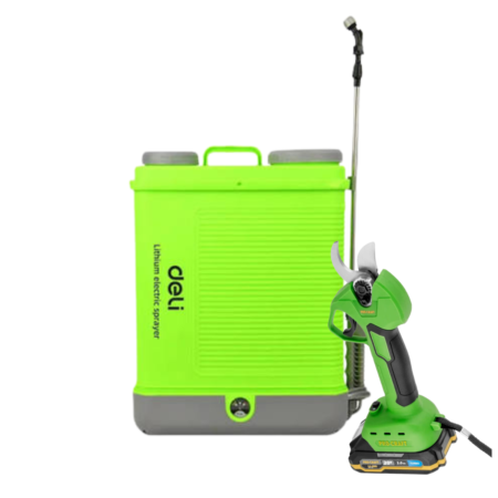 Combo 2 Garden Tools, Ψεκαστήρας και Ψαλίδι μπαταρίας
